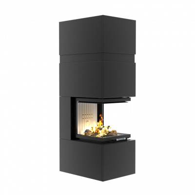 Каминная топка Hitze Корпус BOX-TRI54x54x53.G-B/BG/W — купить с доставкой